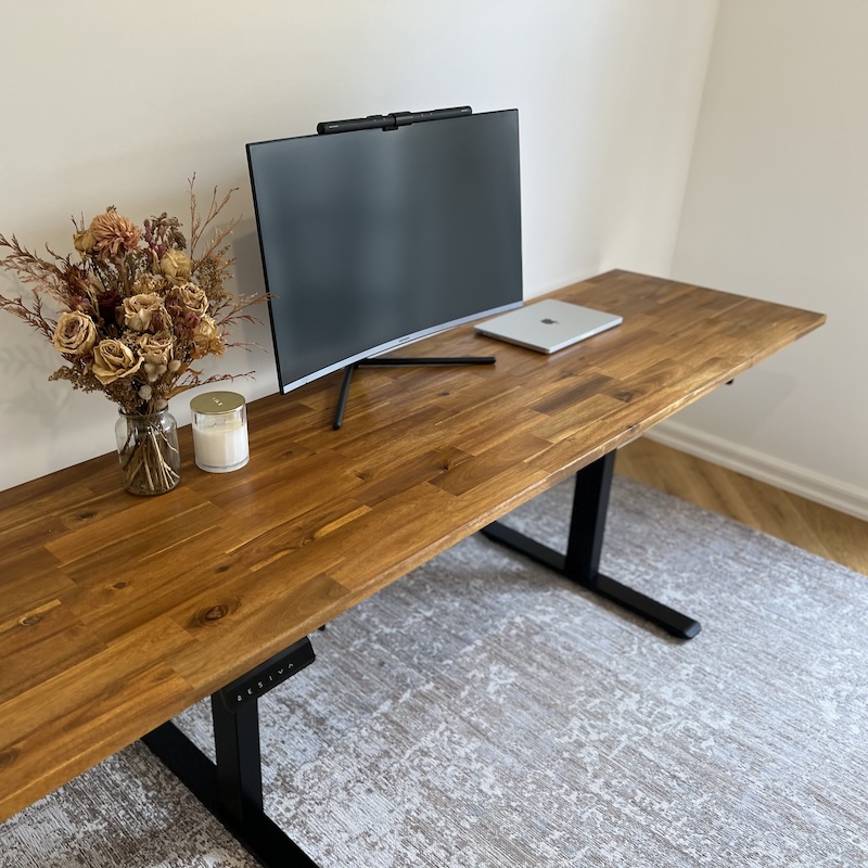 Acacia Hardwood Standing Desk image