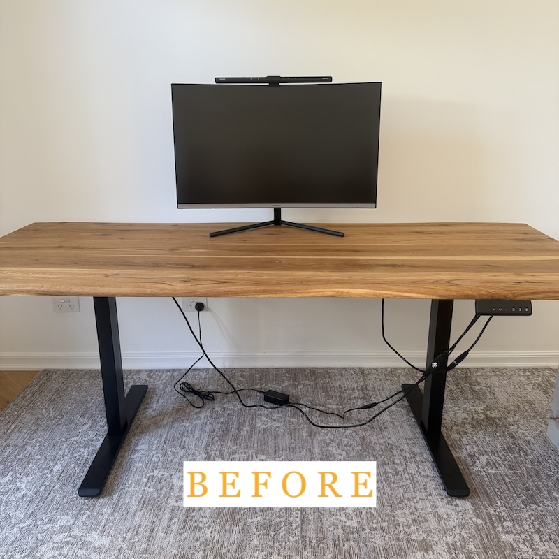 Desk Cable Management Tray image 2
