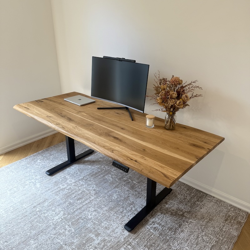 French Oak Standing Desk image 3