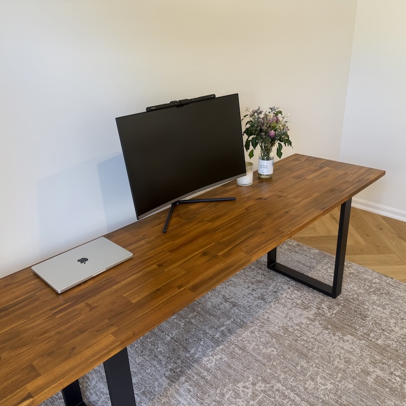 Modern Hardwood Desk image
