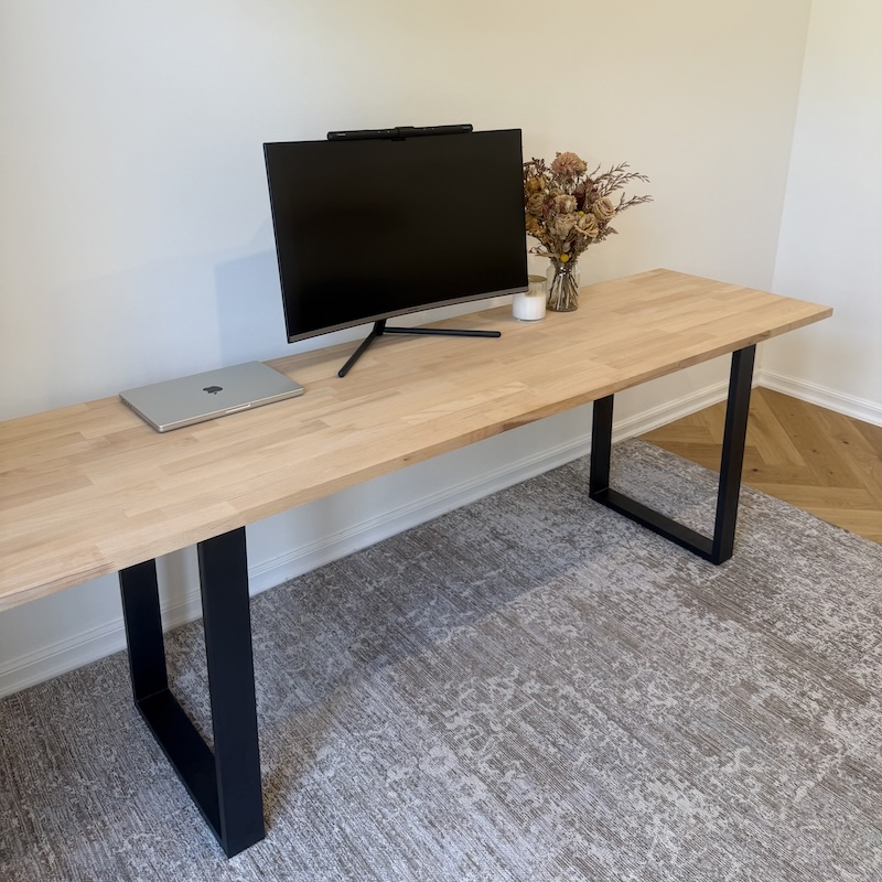 Modern Maple Hardwood Desk image