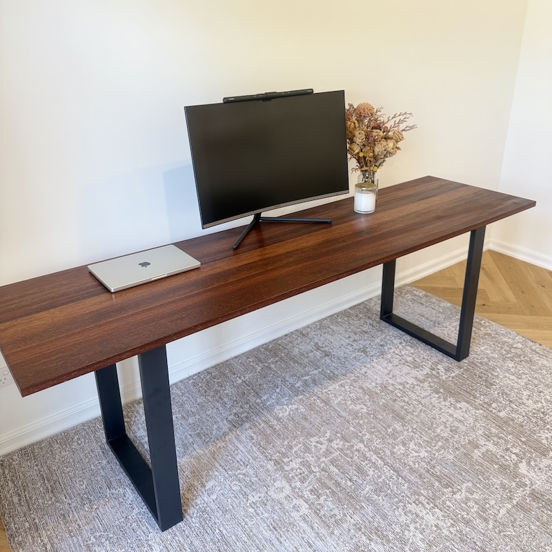 Modern Merbau Desk image
